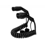 Ladekabel DEFENZO SPIRO AC11 5 m USB Type-C Schnellladung, Typ-2-Fahrzeugstecker, 11 kW, IP55