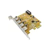 Sunix USB4300N PCIe 2.0 x1 Schnittstellenkarte, 4x USB 3.0