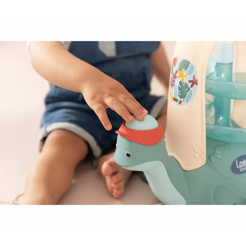 Kugelbahn Smoby Dickie Little Kugelbahn Schildkröte buntes Design für Kleinkinder