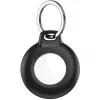 Belkin Secure Holder Halter mit Schlüsselanhänger für Apple AirTag, wasserdicht, schwarz (4 Stück)