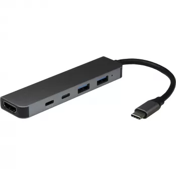 USB-Hub Inter-Tech H-469-1 Type-C 5000 Mbit/s HDMI
