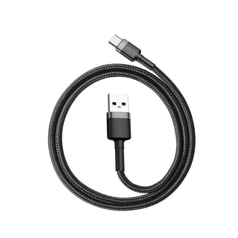 Baseus Cafule USB auf USB-C 3A 1m (grau-schwarz)