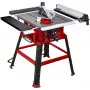 Einhell TC-TS 2225 U Tischkreissäge, 1800 W, 254 mm Sägeblatt, 80 mm Schnitttiefe, Rot