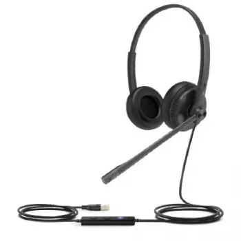 Yealink UH34 Headset Kabelgebunden Head-Band Büro/Callcenter Schwarz