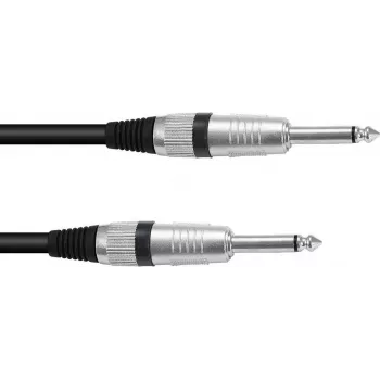 Lautsprecherkabel Omnitronic 3021169M, 2×1,5 mm² Leiter, 1,5 m, schwarz