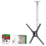 Barkan 3500 TV-Deckenhalterung, voll beweglich, 13-65", 40 kg, Weiß