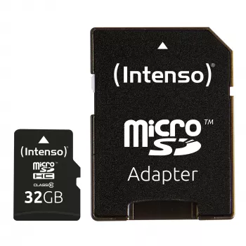 SPEICHER MICRO SDHC 32 GB C10/MIT ADAPTER 3413480 INTENSO
