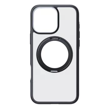 Schutzhülle Torras Ostand R Fusion für iPhone 16 Pro – Schwarz