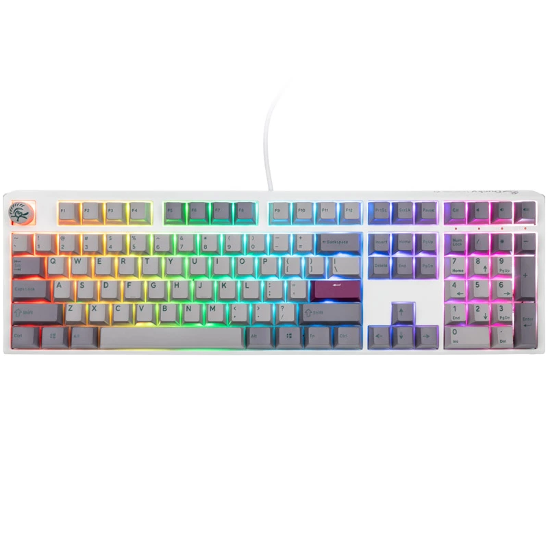 Ducky One 3 Gaming-Tastatur, USB, grau