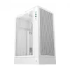 DeepCool CH170 PLUS WH Midi-Tower-PC-Gehäuse, Micro ATX, ohne Netzteil, 4 Erweiterungssteckplätze, weiß