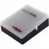 Ansmann Batteriebox 48 für 24x AA, 16x AAA und 4x 9V, Schwarz/Transparent