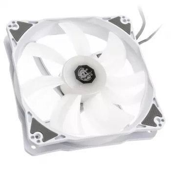 120mm ARGB-Lüfter BitsPower Notos — weiß, Modell BPTA-FX1812NTWH-1