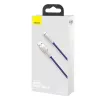 USB-A-auf-Lightning-Kabel Baseus 1 m — USB-Datenkabel, lila