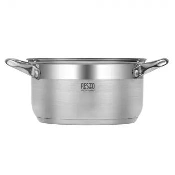 Resto Kitchenware Libra 4,6 L runder Edelstahl