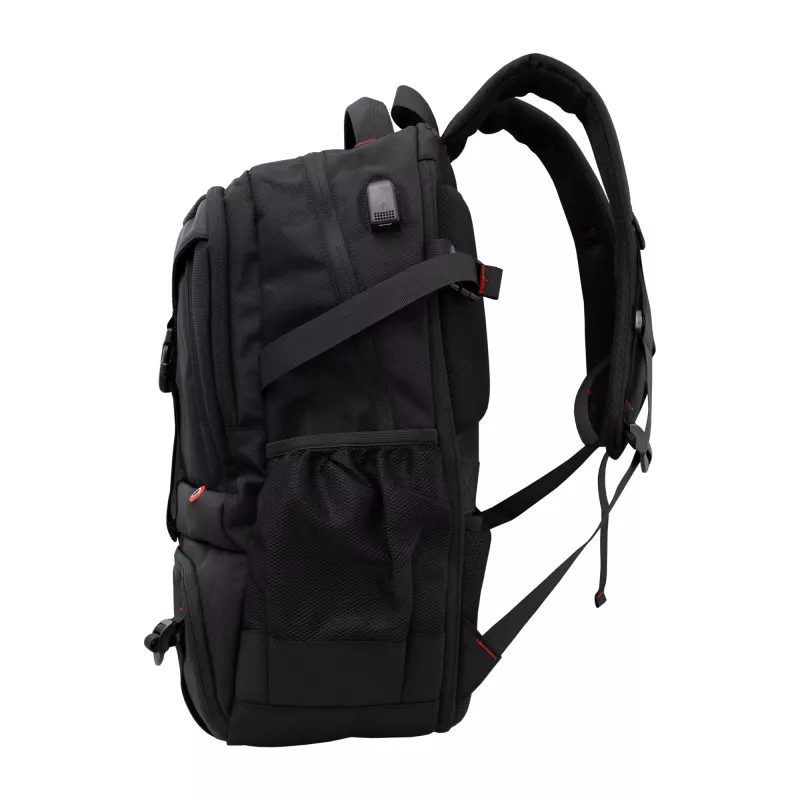 White Shark GBP-013 Defender Gaming-Rucksack, Schwarz