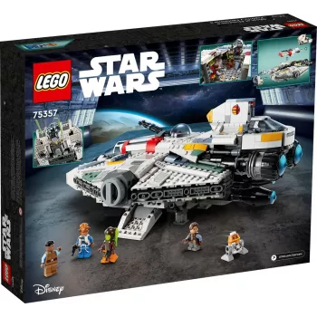 LEGO Star Wars Spielset 75357 — The Ghost und Phantom II, 1.394 Teile, 4 Minifiguren, Alter 10+