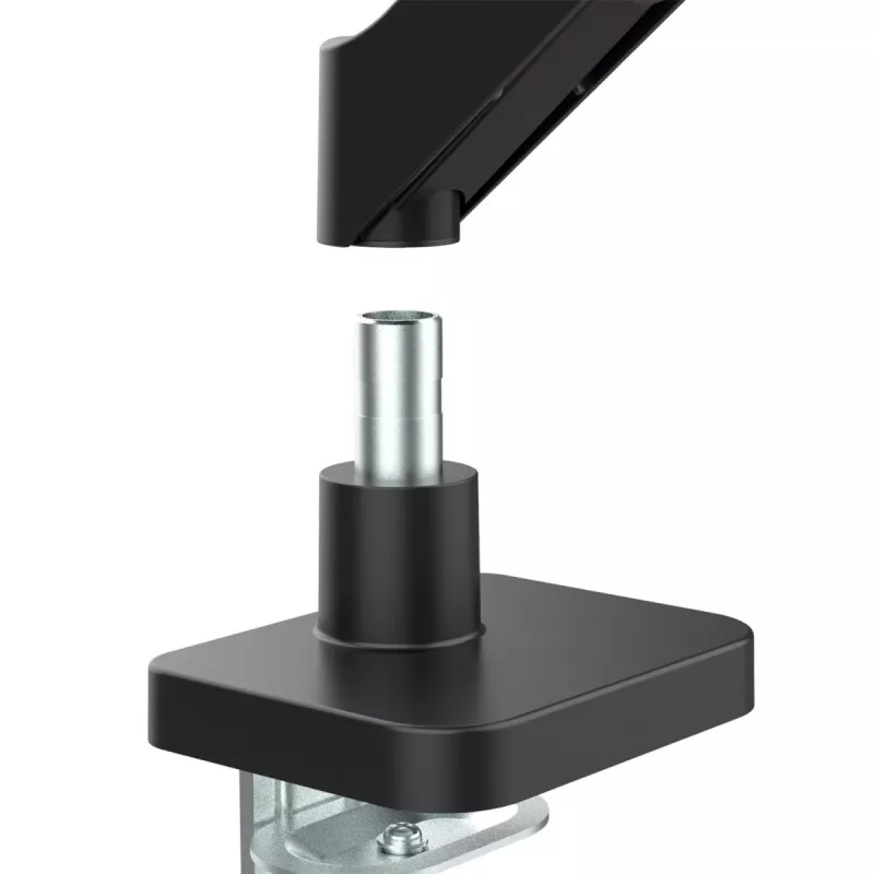Maclean Monitorhalterung, Gasfeder, 17-32, 2-10kg, schwarz, MC-133