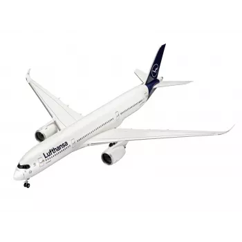 Revell 03881 Airbus A350-900 Lufthansa Plastikmodellbausatz, 1:144
