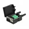 Kabelverbinder DeLOCK 66232 Sub-D 9 10-polige Klemmleiste Schwarz