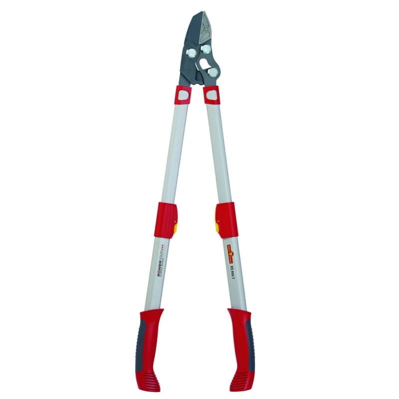 WOLF-Garten Power Cut RS 900 T Premium Plus Amboss-Astschere, teleskopisch, 73BGA009650, rot/grau