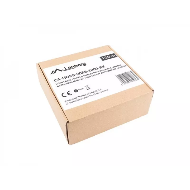 HDMI-Kabel Lanberg CA-HDMI-20FB-1000-BK 100m