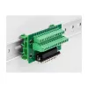 Delock 66912 D-Sub 25 Pin Buchse zu Terminalblock für Hutschiene