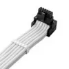 CableMod C-Series Pro Anschlusskabel – Variante B, 90°, 16-Pin auf 3x8-Pin PCIe, weiß