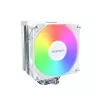 Montech NX400 White ARGB CPU-Luftkühler, 120 mm, Multi-Sockel, weiß