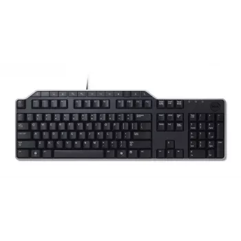 Tastatur: Deutsch (QWERTZ) KB-522 Kabelgebundene Business-Multimedia-USB-Tastatur Schwarz (Kit) KBD KB-522 WIRED QWERTZ GR (580-17679)