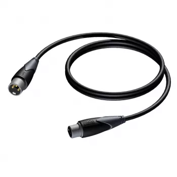 XLR-Stecker auf XLR-Buchse Kabel Procab 10 m — symmetrische Audioverbindung, Procab 1KPCL114