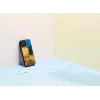 Schutzhülle iKins für Apple iPhone 12 / 12 Pro – schwarz, Design Café Terrace
