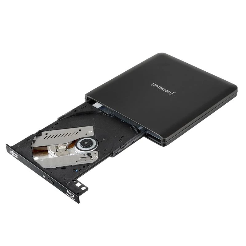 Intenso EOD 500BD Slim externer Blu-ray-Brenner, USB 3.2 Gen 1, Schwarz
