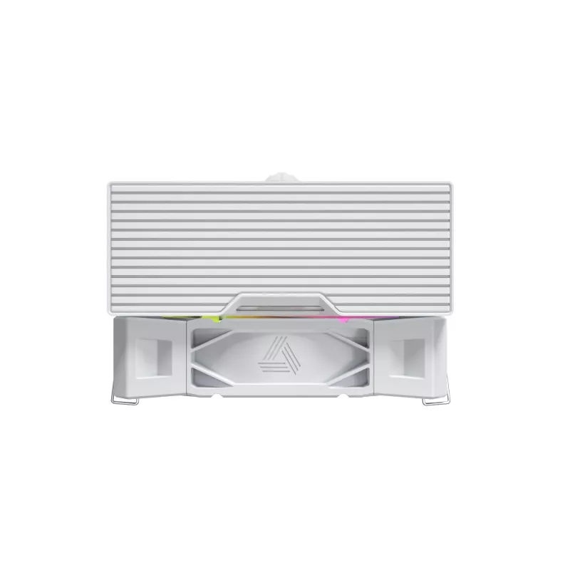 Montech NX400 White ARGB CPU-Luftkühler, 120 mm, Multi-Sockel, weiß