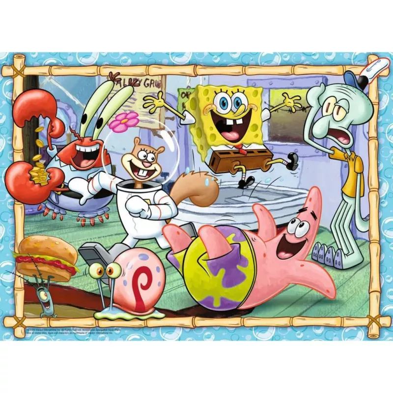 Ravensburger Puzzle New Adventures in Bikini Bottom, 200 Teile, Kinderpuzzle