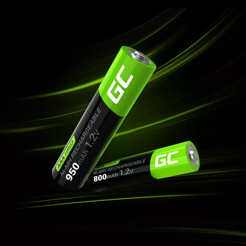 Green Cell GR08 Haushaltsbatterie Wiederaufladbare Batterie AAA Nickel-Metallhydrid (NiMH)