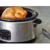 Beper BC.510 digitaler Slow Cooker, 4,5 l, 280 W, Edelstahl