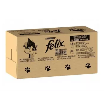 Purina Felix MIX Katzennassfutter, 120 x 85 g
