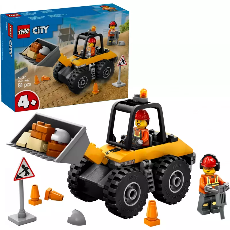 LEGO City 60450 Gelber Radlader