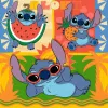 Kinderpuzzle Ravensburger Disney Stitch — 3 x 49 Teile, für Kinder geeignet