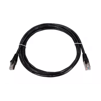 Netzwerkkabel Extralink LAN Patchkabel Kat.5e RJ-45 2m Schwarz