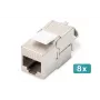 Digitus CAT 6A Keystone Module geschirmt werkzeugfrei Modul 8 Stück