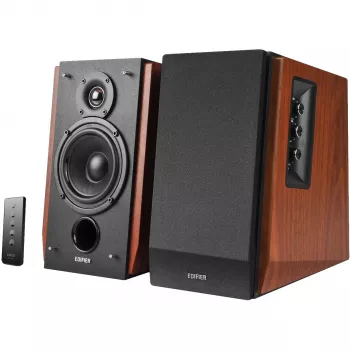 Edifier R1700BT - Lautsprecher - Regal - Kabellos - Bluetooth - 66 Watt (Gesamt) - Zwei-Wege - Schwarz (R1700BT Schwarz)
