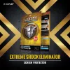 Displayschutzfolie Shock Eliminator X-ONE für iPhone 7 Plus – schwarz