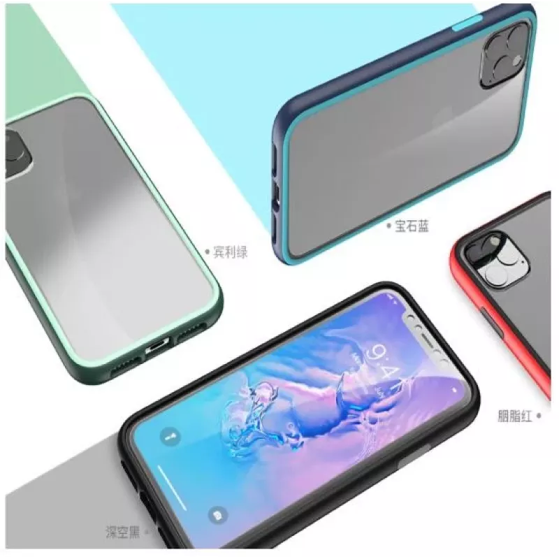 Schützende Anti-Schock-Hülle COMMA für iPhone 11 Pro Max – schwarz