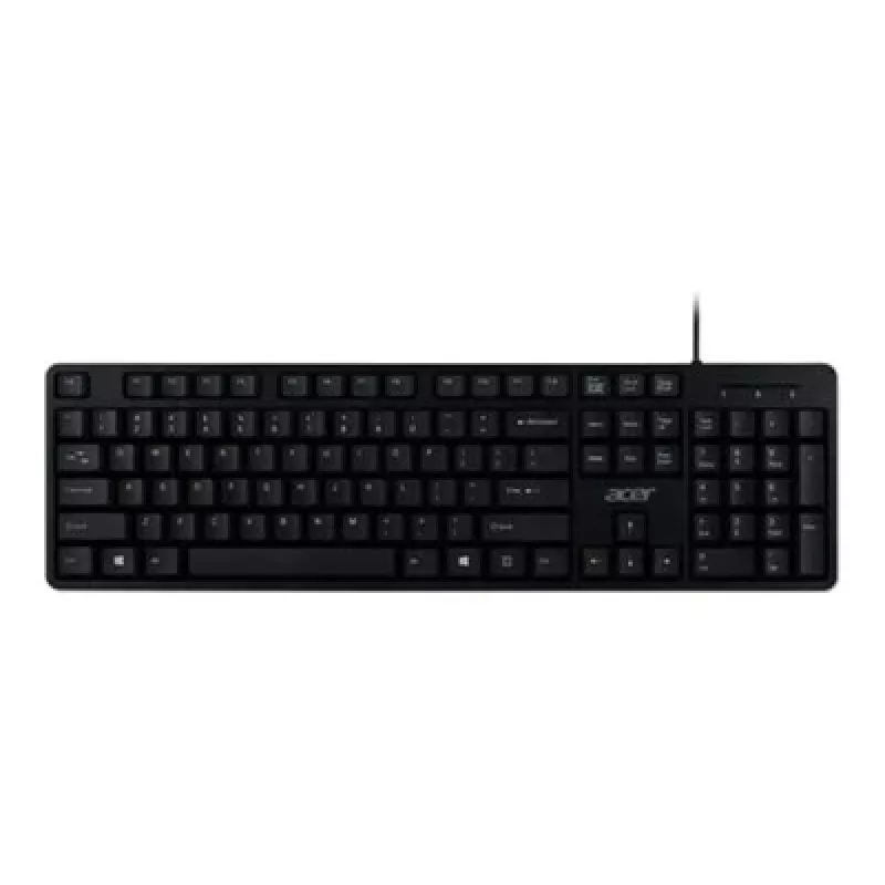 Acer AKW900 GP.KBD11.04F kabelgebundene USB-Tastatur, US International QWERTY, Schwarz