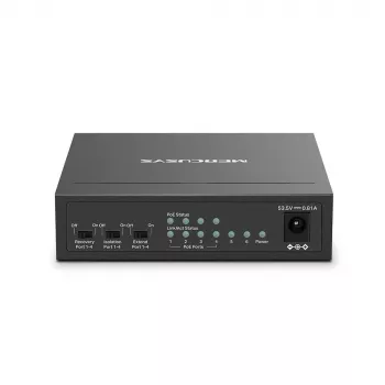 Mercusys 6-Port 10/100Mbps Desktop Switch mit 4-Port PoE+