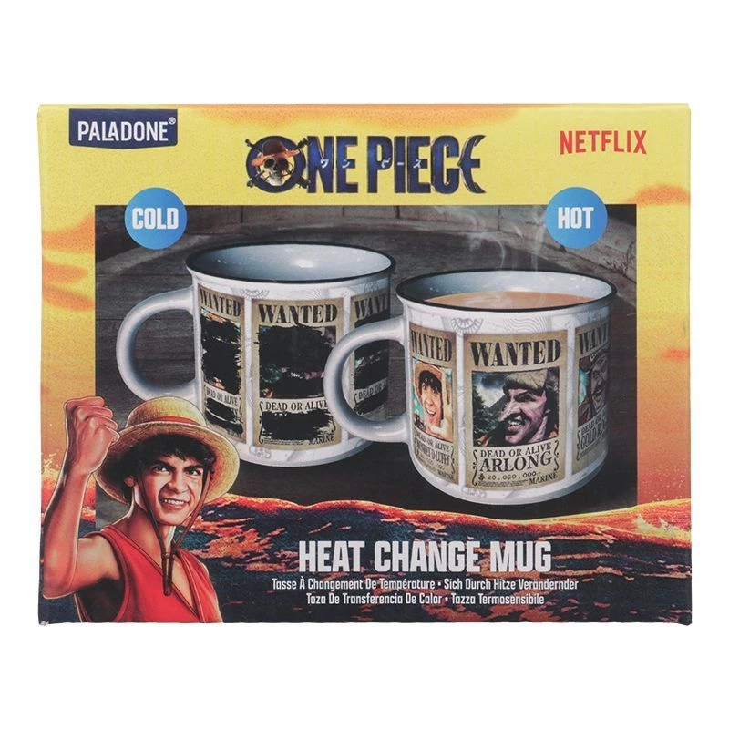 Paladone One Piece Thermoeffekt-Tasse