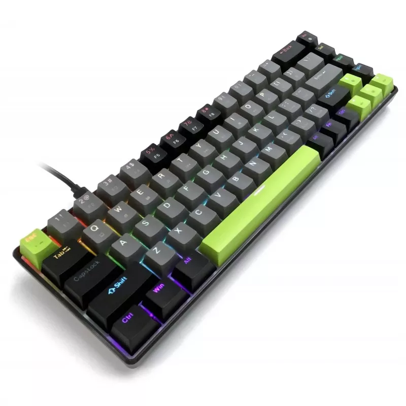 Media-Tech MT1260 Red Core MX60 mechanische 60-%-Tastatur