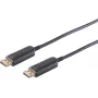 DisplayPort-Kabel S/CONN 30-15505 50 m Schwarz