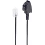 Telefonkabel ShiverPeaks BS70002-2 2 m Schwarz